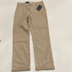 Gap kids pants; brand new; size 8; straight cut; adjustable waist